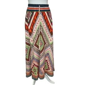 Flying Tomato Geometric Patterned Skirt